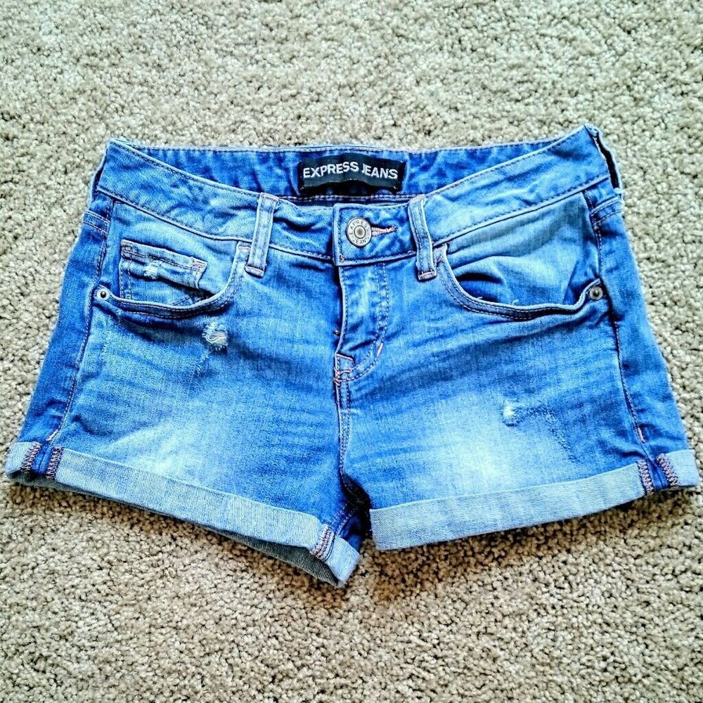 Express Jean Shorts